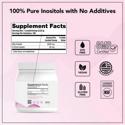 Theralogix Ovasitol Canister – Fertility & Hormone Health, NSF Certified